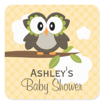 Benutzerdefinierte Owl-Gastgeschenk-Beschriftungen