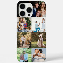 Benutzerdefinierte Paar- und Familienfoto-Collage  iPhone 16 Pro Max Hülle