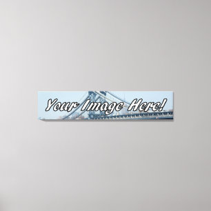 Benutzerdefinierte Panoramafahrte Canvas drucken Leinwanddruck