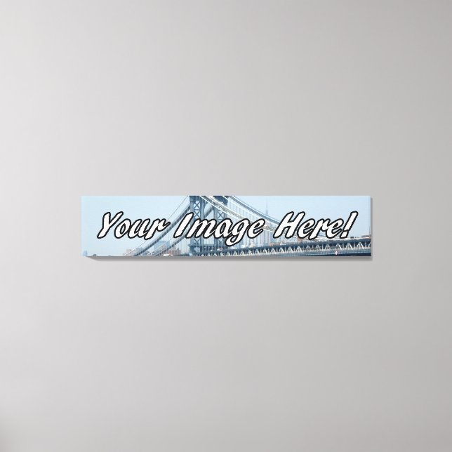 Benutzerdefinierte Panoramafahrte Canvas drucken Leinwanddruck (Vorderseite)