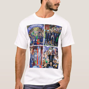 Benutzerdefinierte Pariser Fußball-Europameister T-Shirt