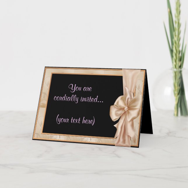 Benutzerdefinierte Party Einladung (Vorderseite)