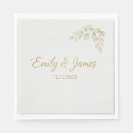 benutzerdefinierte Partyservietten, Hochzeitspapie Serviette