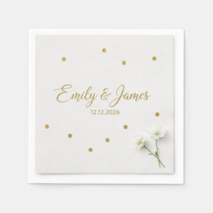 benutzerdefinierte Partyservietten, Hochzeitspapie Serviette