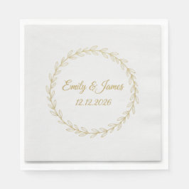 benutzerdefinierte Partyservietten, Hochzeitspapie Serviette