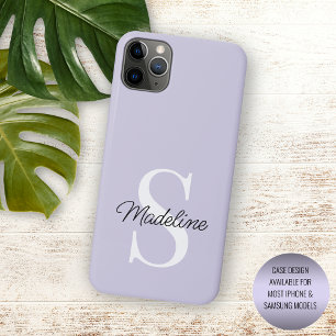 Benutzerdefinierte Pastell-Violett-Lila-Farbe Case-Mate iPhone Hülle