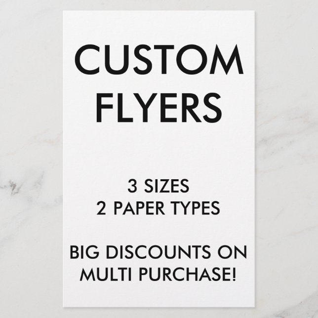 Benutzerdefinierte Personalisierte 5.5x8.5"-Flyer  Flyer (Vorne)