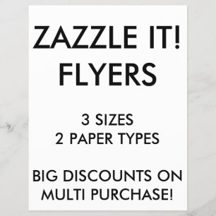 Benutzerdefinierte Personalisierte 8.5"x11"-Flyer- Flyer