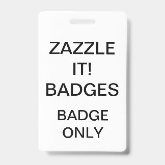 Benutzerdefinierte personalisierte BADGE Leervorla Ausweis