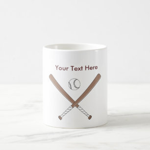 Benutzerdefinierte Personalisierte Baseball-Tasse Tasse