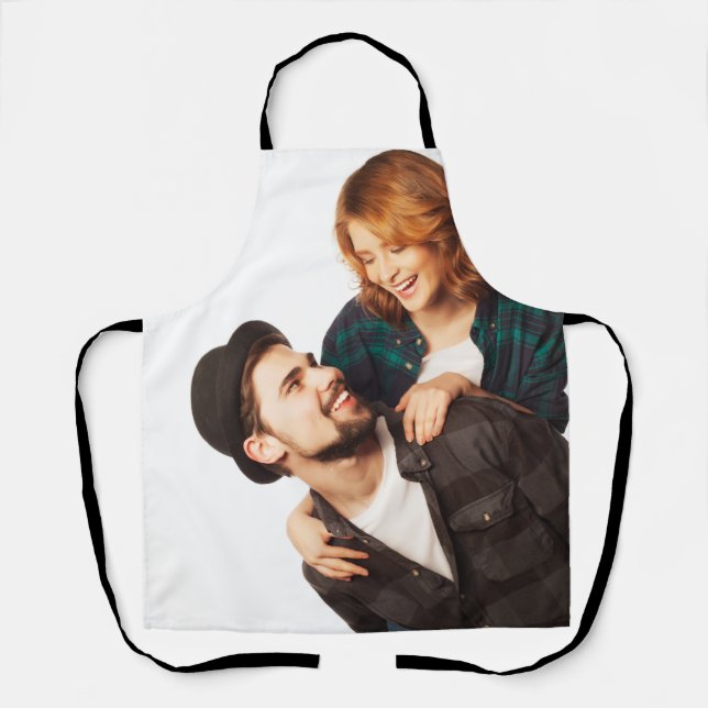 Benutzerdefinierte Personalisierte Fotovorlage Eig Schürze (Vorderseite)