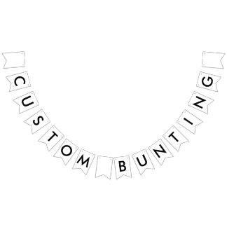 Benutzerdefinierte Personalisierte FRACK BUNTING F Wimpelkette