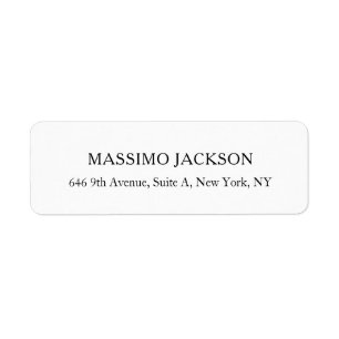 Benutzerdefinierte personalisierte minimalistische