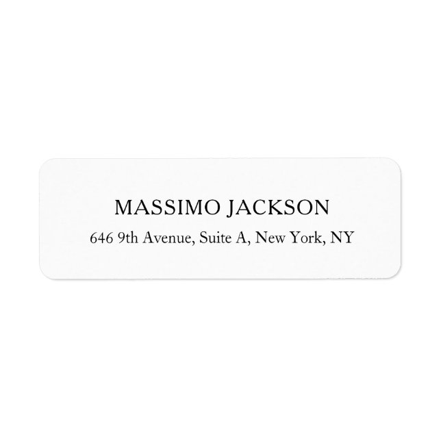 Benutzerdefinierte personalisierte minimalistische (Vorne)