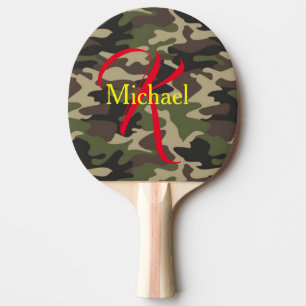 Benutzerdefinierte Personalisierte Mit Monogramm C Tischtennis Schläger