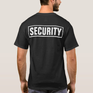 Benutzerdefinierte Personalisierte Sicherheit T-Shirt