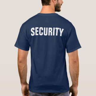 Benutzerdefinierte Personalisierte Sicherheit T-Shirt