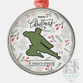 Benutzerdefinierte persönliche Karate Martial Arts Ornament Aus Metall