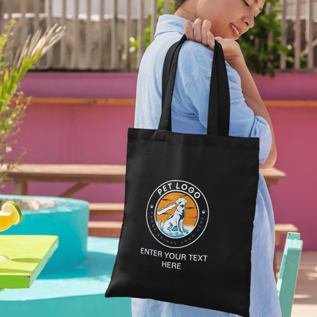 Benutzerdefinierte PET-Logo-Tragetasche | Personal (Custom PET Logo Tote Bag | Personalized Business Bag)