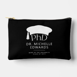 Benutzerdefinierte PhD-Doktorhut Doktorgrad Abschl Zubehörtasche