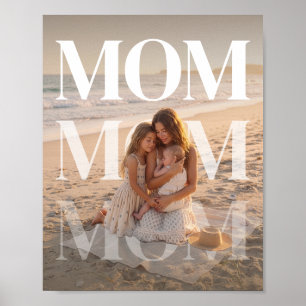 Benutzerdefinierte PhotoPop Mama Poster