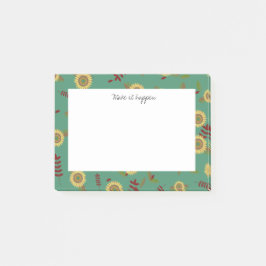 Benutzerdefinierte Post-it-Note Sonnenblumen, mach Post-it Klebezettel