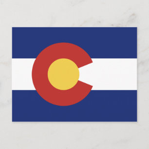 benutzerdefinierte Postkarten für Colorado-Staatsf