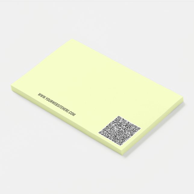 Benutzerdefinierte QR-Code-Anmerkungen zum Aufkleb Post-it Klebezettel (angewinkelt)