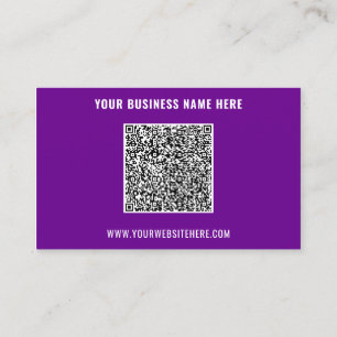 Benutzerdefinierte QR Code Name Website Farben Vis Visitenkarte
