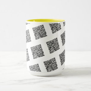 Benutzerdefinierte QR-Code-Prüfung Info zu Ihrem l Tasse