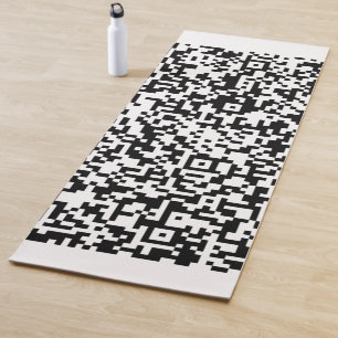 Benutzerdefinierte QR-Code-Scan-Info Benutzerdefin Yogamatte