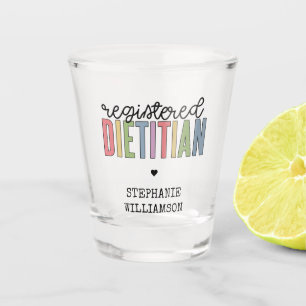 Benutzerdefinierte registrierte Diätitin mehrfarb Schnapsglas