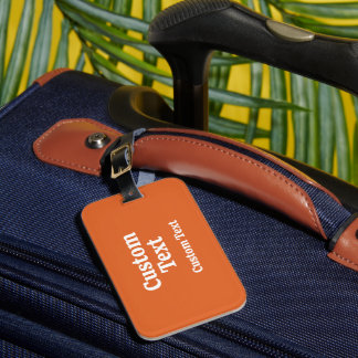 Benutzerdefinierte Reise-ID Gepäckanhänger