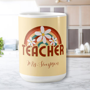 Benutzerdefinierte Retro-Tasse mit Namen Kaffeetasse