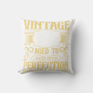 Benutzerdefinierte Retro Vintage Farbe Grundlegend Kissen