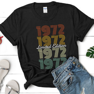 Benutzerdefinierte Retro-Vintage-Limited-Edition K T-Shirt