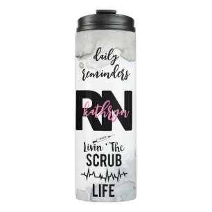 Benutzerdefinierte RN-Bestätigung für Krankenversi Thermosbecher