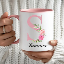 Benutzerdefinierte Rosen Blumen-Tasse Muttertag Ge Tasse