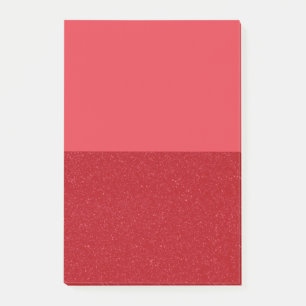 Benutzerdefinierte rote, geteilte, klebrige Post-i Post-it Klebezettel