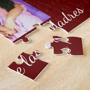 Benutzerdefinierte rote und Herz-Meldung   Muttert Puzzle