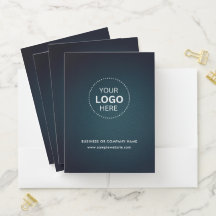 Benutzerdefinierte Round-Business-Logos und Textfi