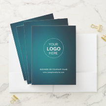 Benutzerdefinierte Round-Business-Logos und Textfi