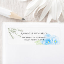 Benutzerdefinierte Rücksendeadresse für Wasserfarb