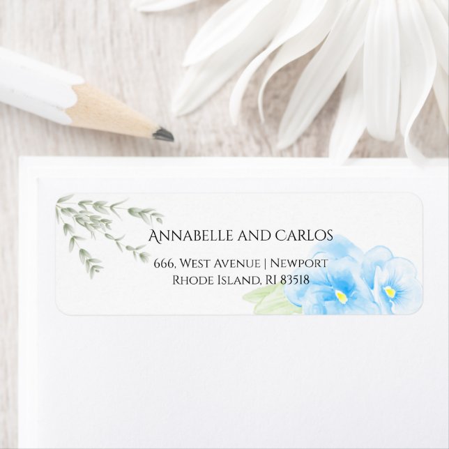 Benutzerdefinierte Rücksendeadresse für Wasserfarb (Insitu)