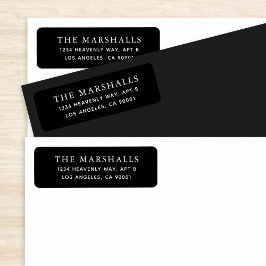 Benutzerdefinierte Rücksendeadressen-Aufkleber