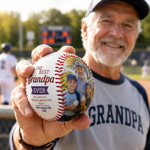 Benutzerdefinierte Rustikale Bester Opa Allerzeit Baseball