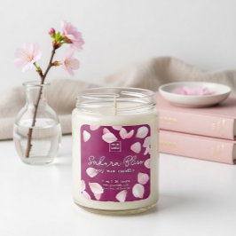 Benutzerdefinierte Sakura Bliss Personalisierte So Quadratischer Aufkleber