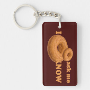benutzerdefinierte Schlüsselkette Donut Spaß Schlüsselanhänger
