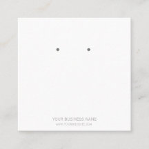 Benutzerdefinierte Schmuckkarton-Ohrring-Display-K