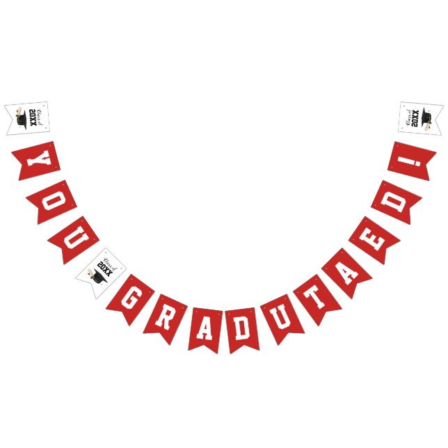 Benutzerdefinierte Schulfarben, die Sie abschließe Wimpelkette (Alle)